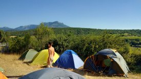 Фото палаточного лагеря