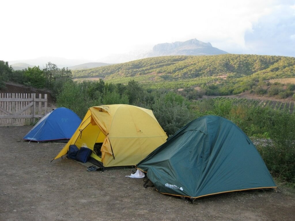 В Крым на майские праздники с палаткой