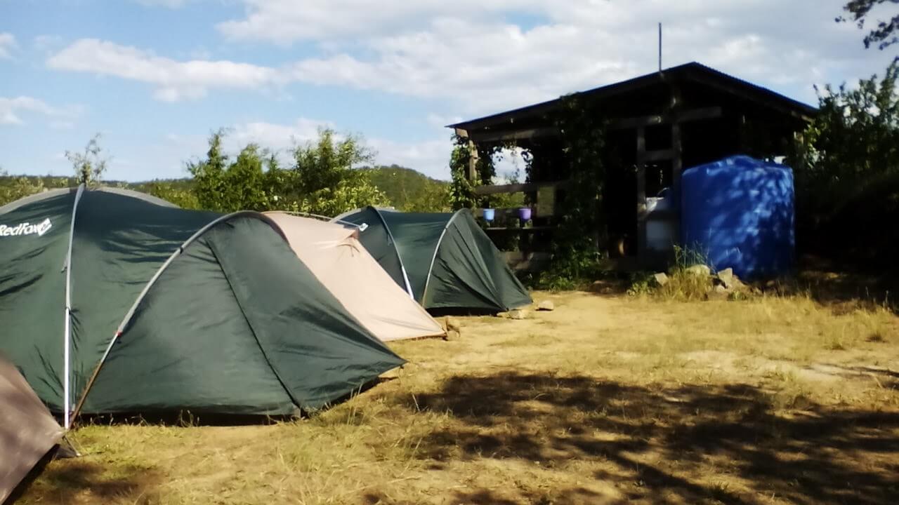 Палаточный лагерь в Крыму 2016